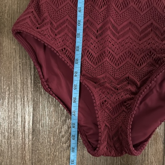 SOMA Crochet One-Piece Swimsuit Ruby - Picture 10 of 10